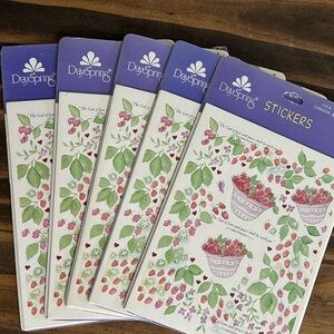 Vintage Dayspring strawberry Corinthians stickers